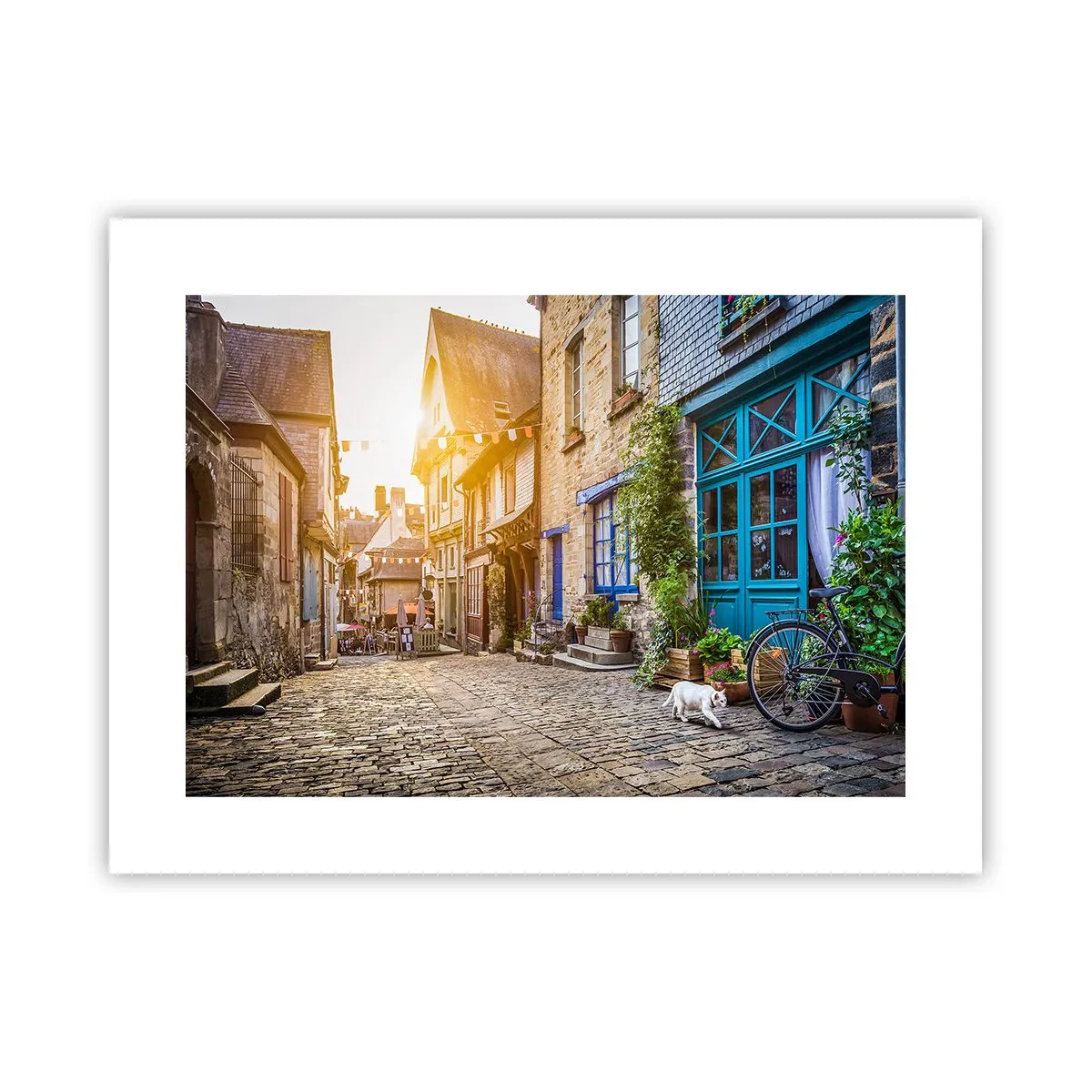 Poster - Lo spirito bianco della cittadina - 40x30 cm