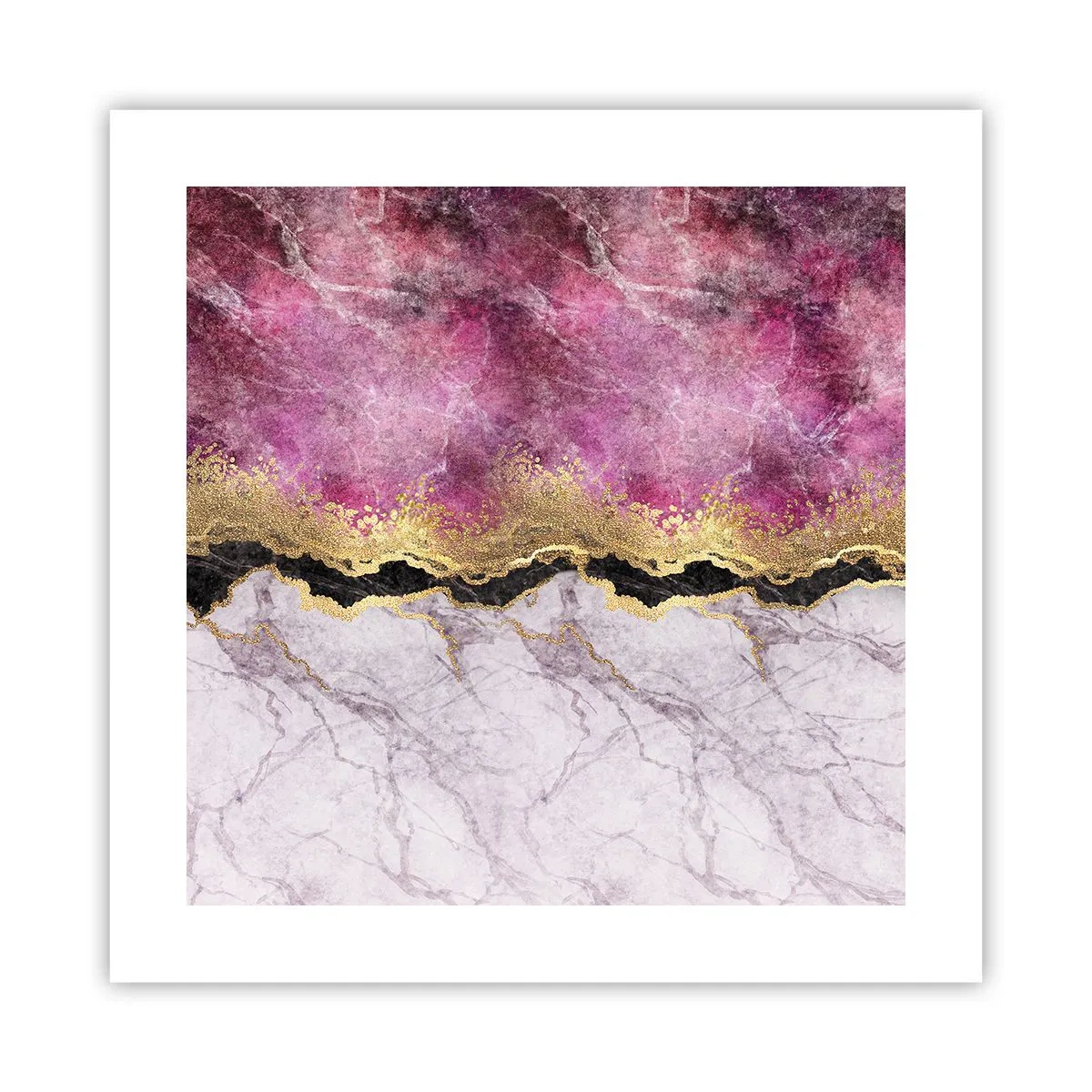 Poster - Sul confine - 40x40 cm