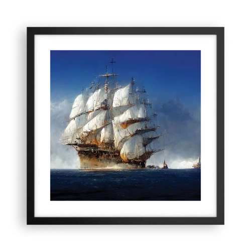 Poster in cornice nera - The great glory! - 40x40 cm