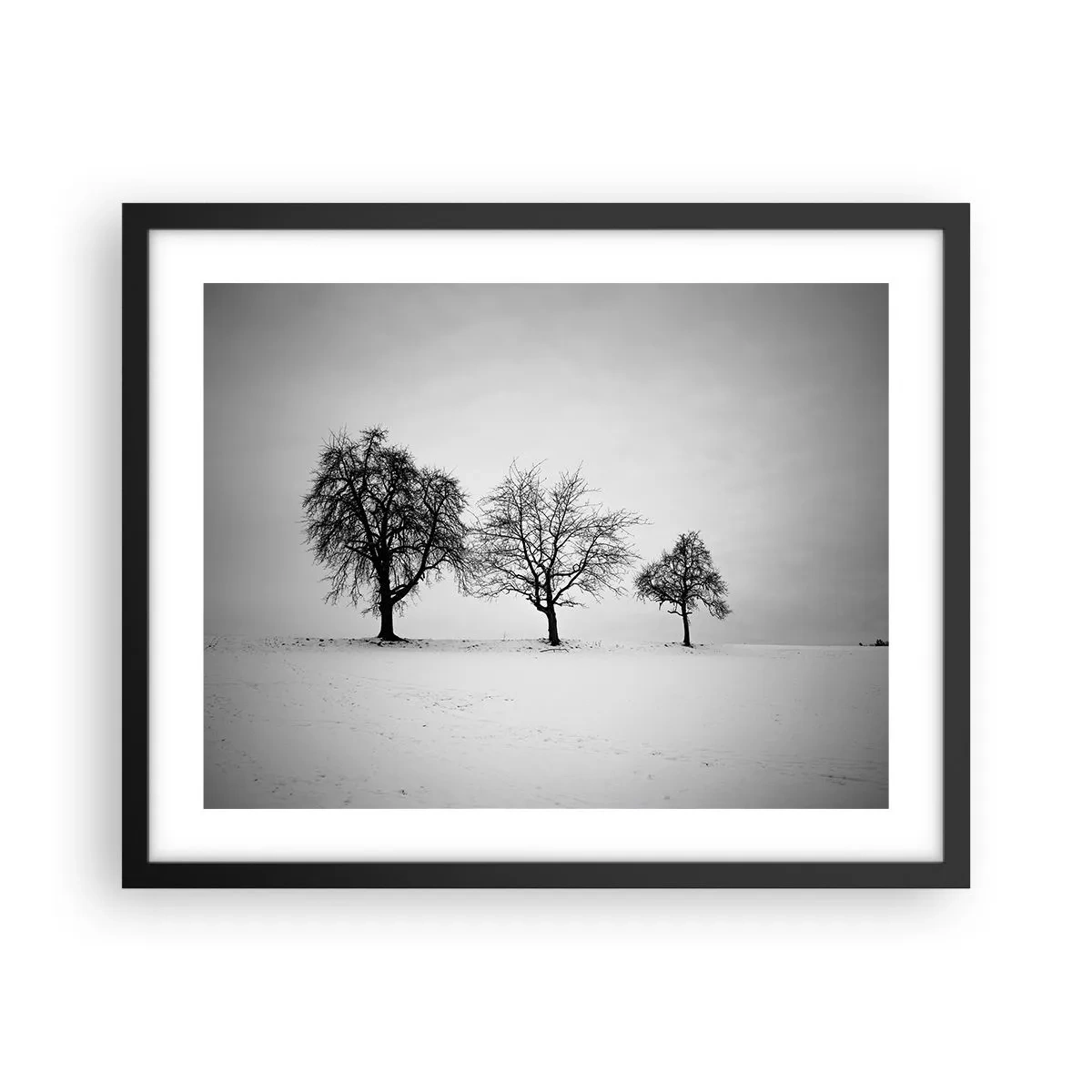 Poster in cornice nera - Cosa sognano? - 50x40 cm