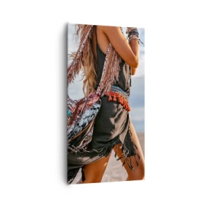 Quadro su tela - Stampe su Tela - La donna dello sciamano - 65x120 cm