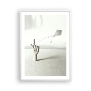 Poster in cornice bianca - Prova di forza - 50x70 cm
