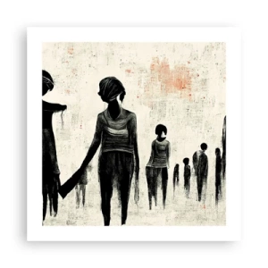 Poster - Contro la solitudine - 50x50 cm