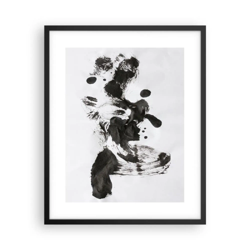 Poster in cornice nera - C'è un senso nella follia? - 40x50 cm