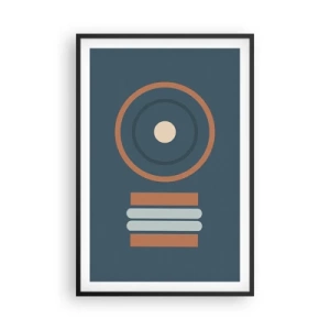 Poster in cornice nera - L'essenza delle cose - 61x91 cm