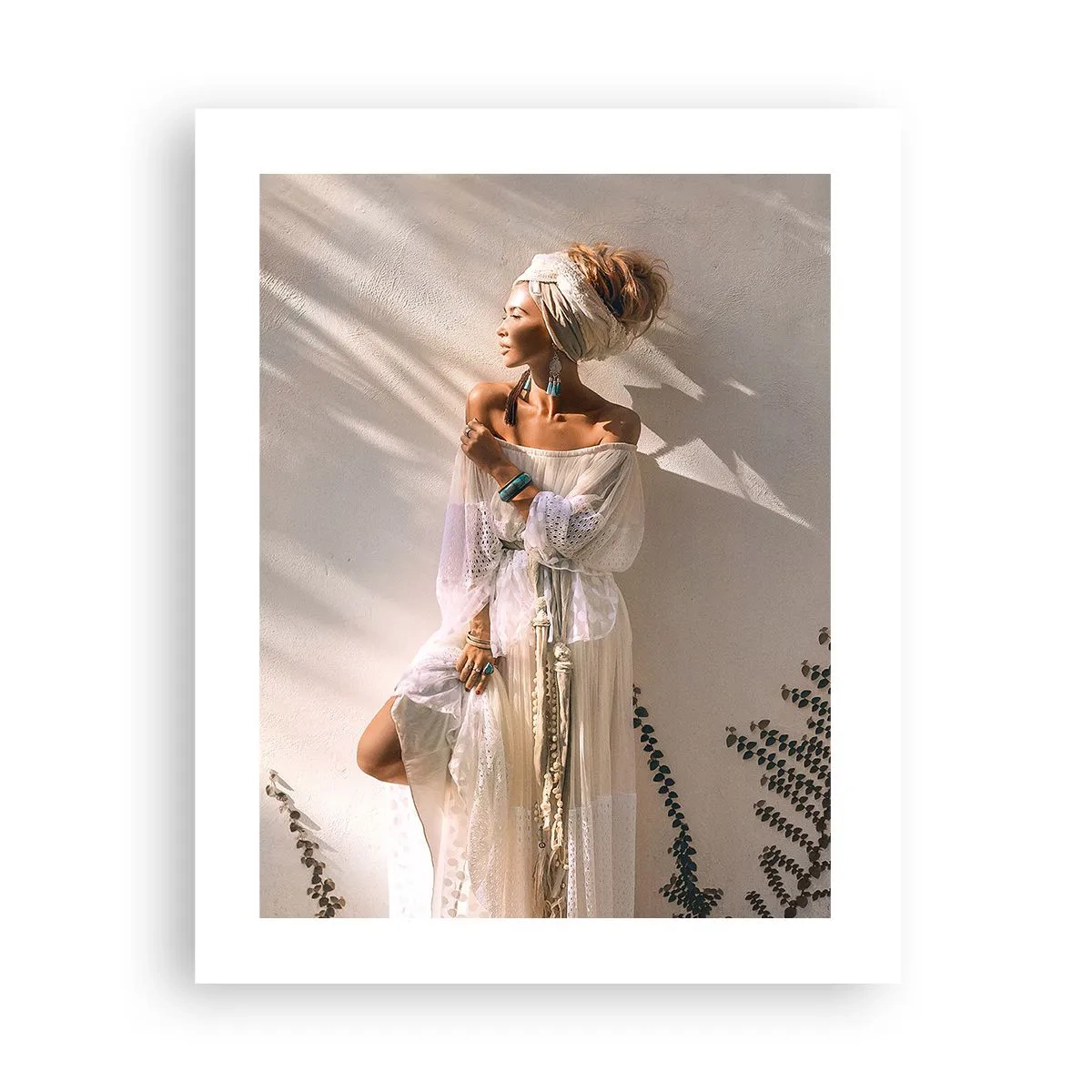 Poster - Il sole e la ragazza - 40x50 cm