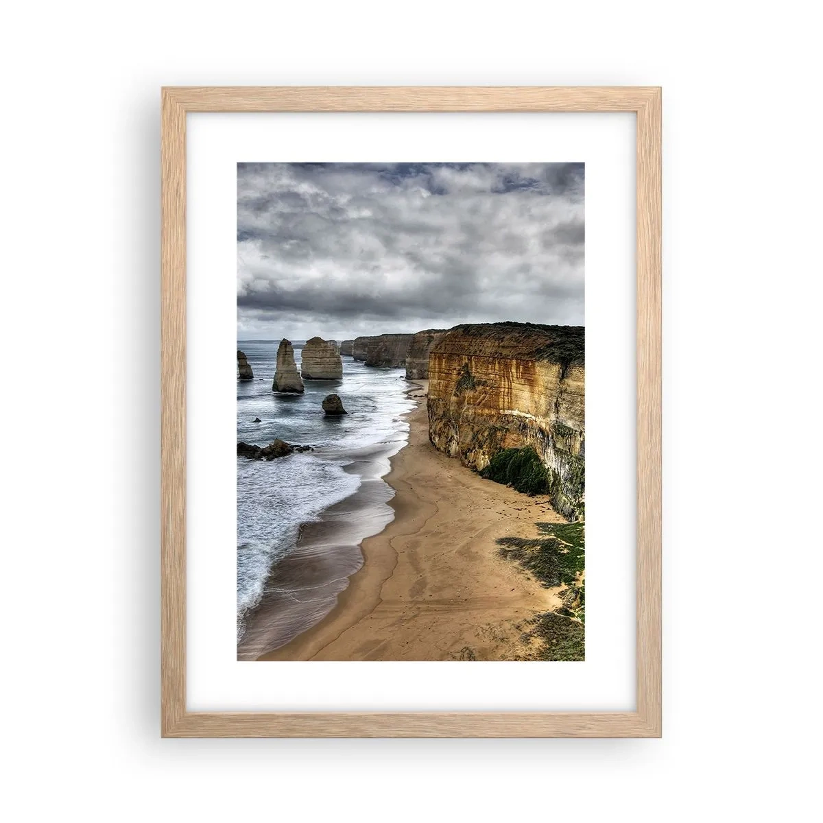 Poster in cornice rovere chiaro - Bellezza selvatica - 30x40 cm