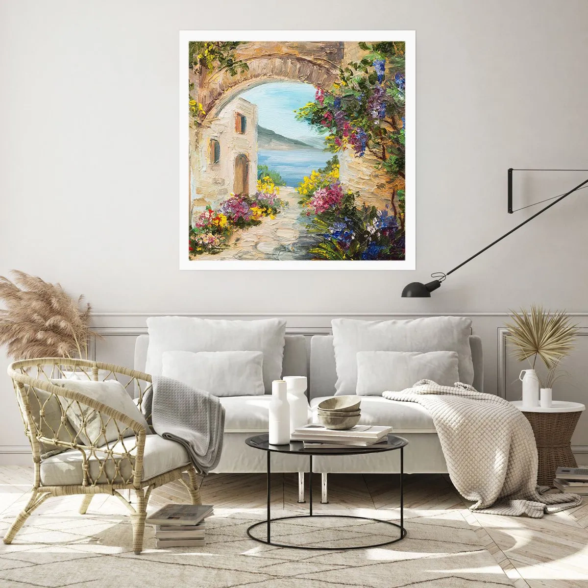 Poster - La bellezza della provincia costiera - 30x30 cm