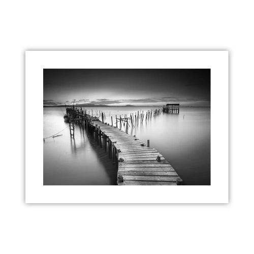 Poster - La pace della riva dimenticata - 40x30 cm