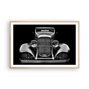 Poster in cornice rovere chiaro - Una vera fuoriclasse - 91x61 cm