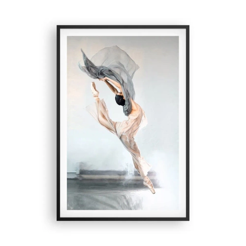 Poster in cornice nera - Nell'estasi della danza - 61x91 cm