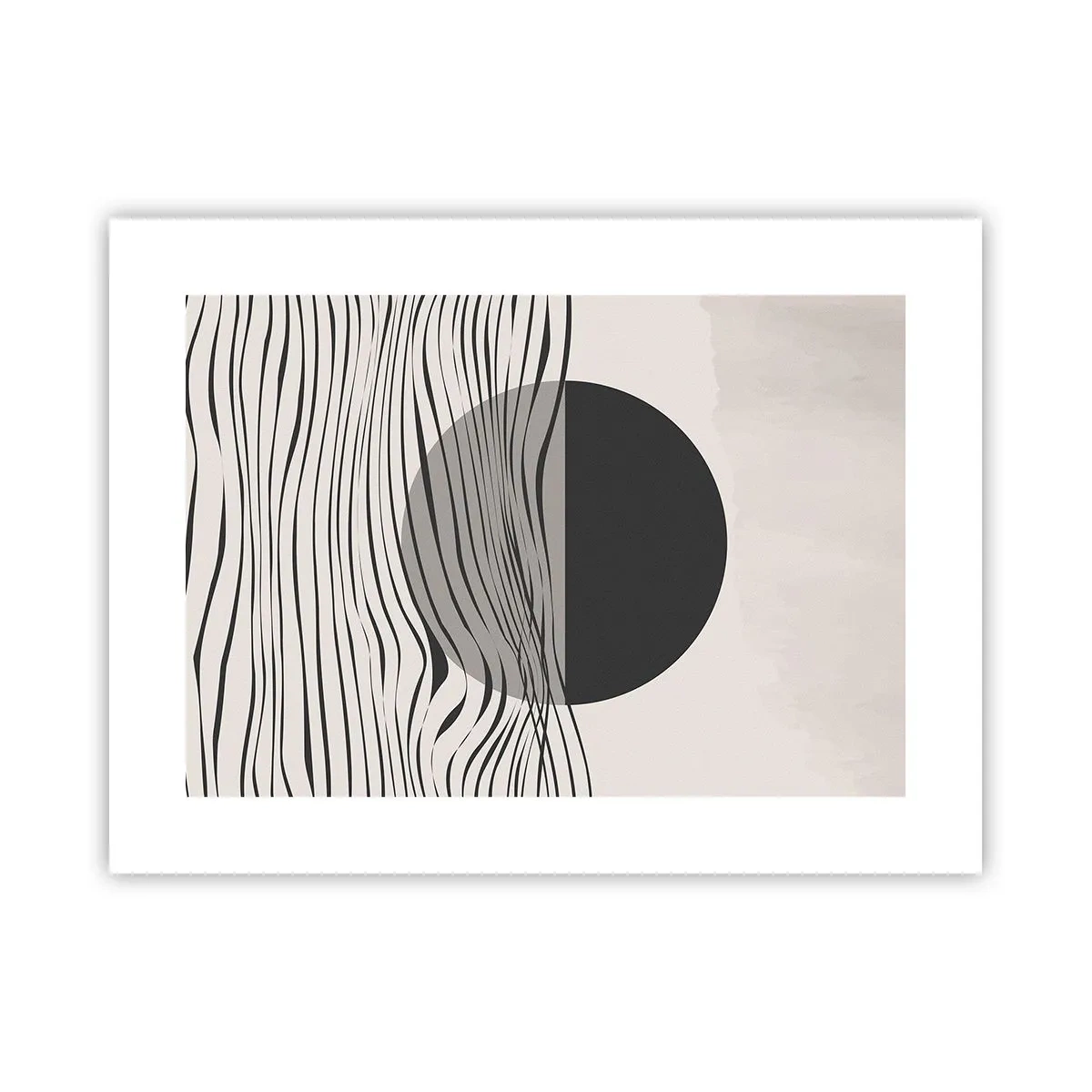 Poster - Composizione a metà - 40x30 cm