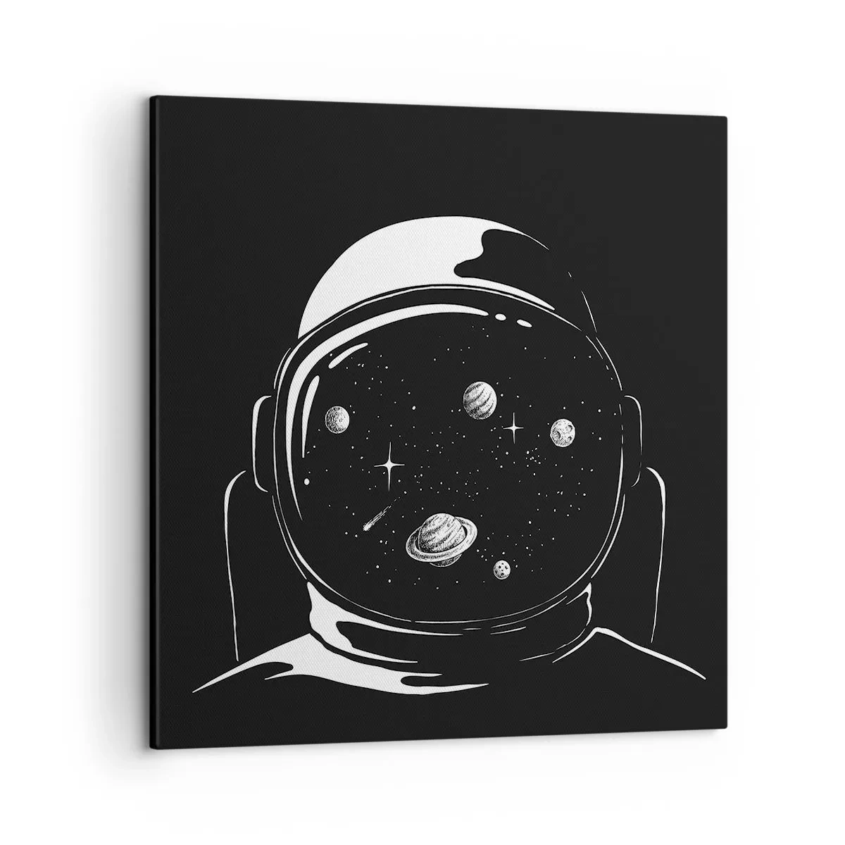 Quadro su tela - Stampe su Tela - Panorama niente male - 50x50 cm