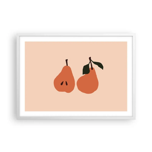 Poster in cornice bianca - La dolcezza stessa - 70x50 cm