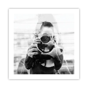 Poster - Il creatore e il materiale - 50x50 cm