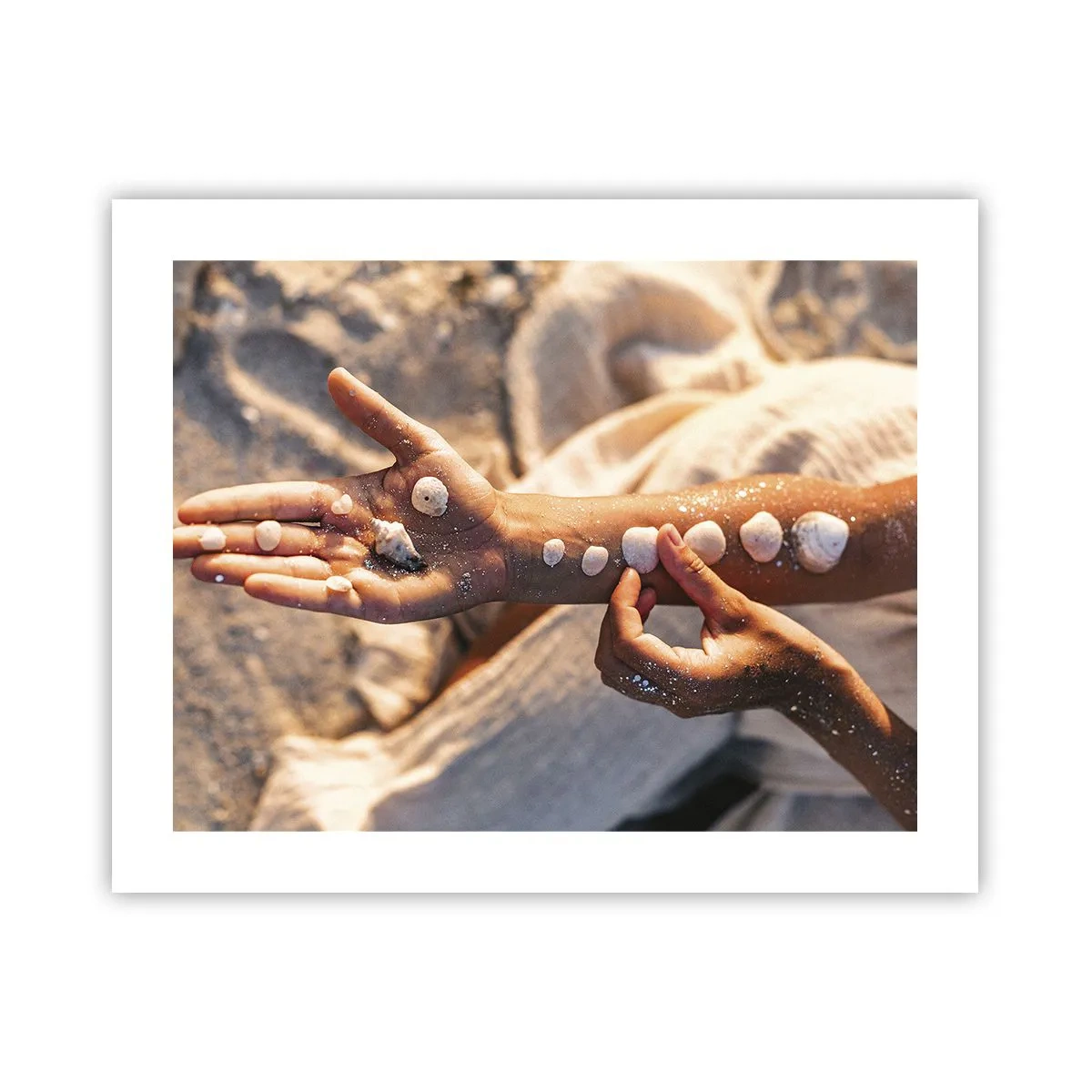 Poster - La bellezza a portata di mano - 50x40 cm