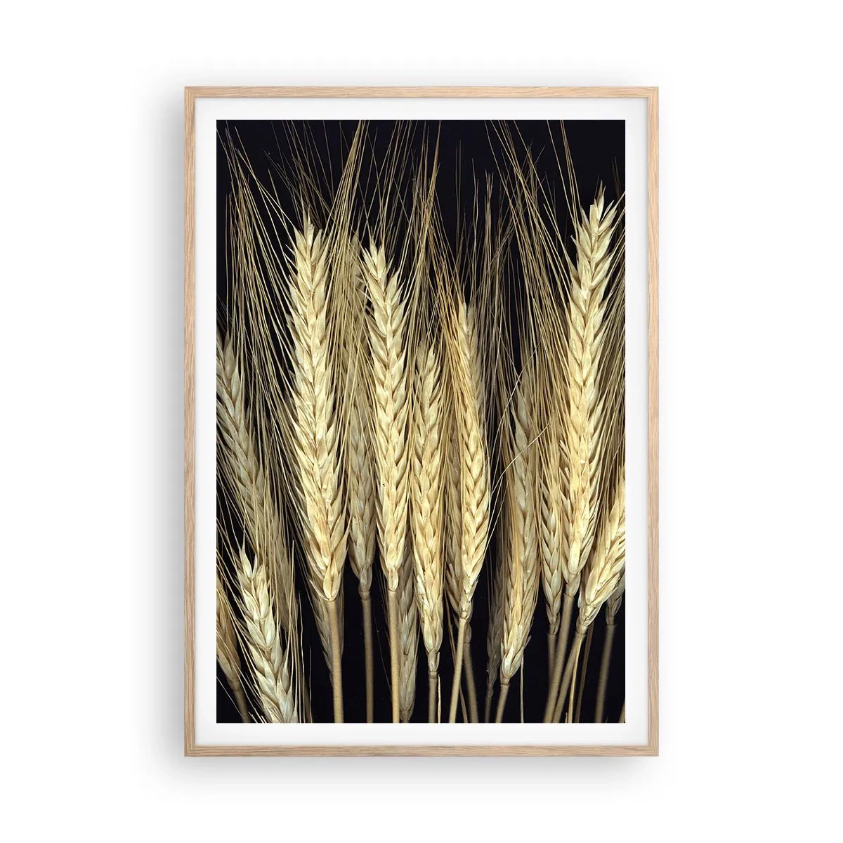 Poster in cornice rovere chiaro - Magia rustica - 70x100 cm