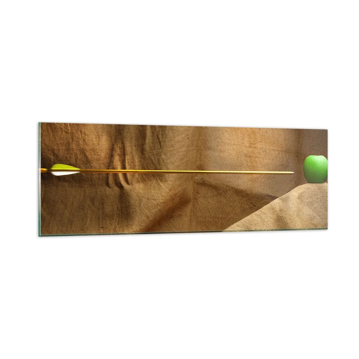 Quadro su vetro - Evocare lo spirito di Guglielmo Tell - 90x30 cm