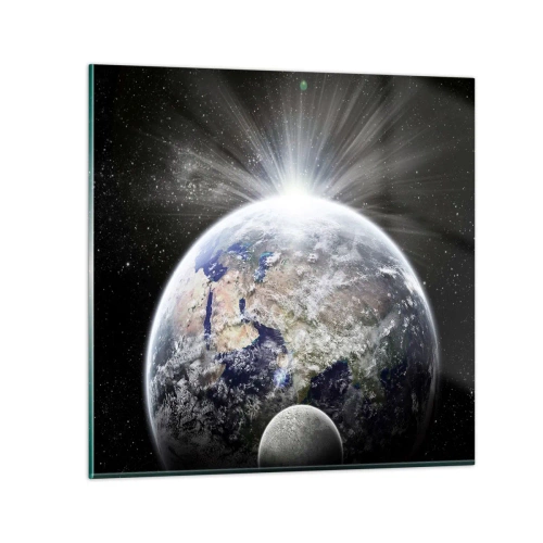 Quadro su vetro - In pieno splendore - 70x70 cm