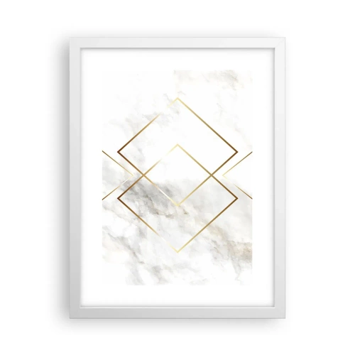 Poster in cornice bianca - Vista sull'infinito - 30x40 cm