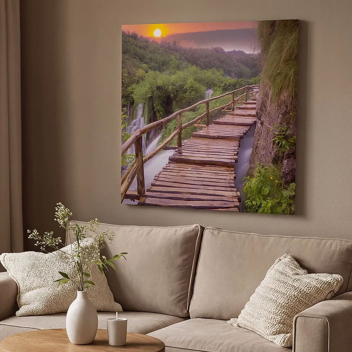 Quadro su tela - Stampe su Tela - Una bellezza incredibile - 30x30 cm