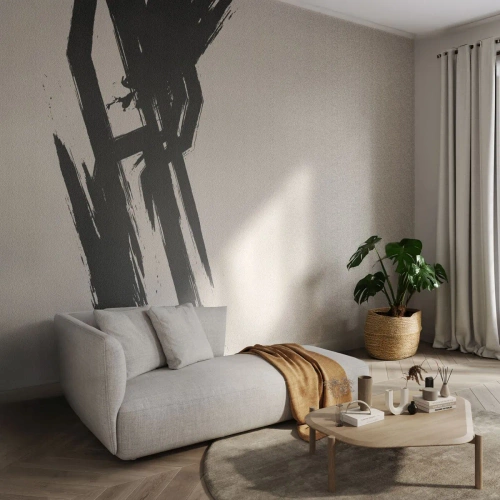 Fotomurali Standard Eco - Corsa sfrenata - Minimalismo, Vuoto, Pezzo - 350x256 cm