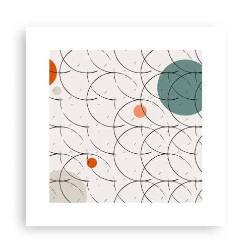 Poster - Nello spirito della pop-art - 30x30 cm