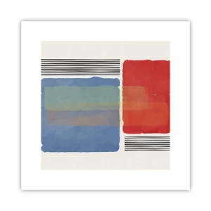 Poster - Spirito e lettera della geometria - 30x30 cm
