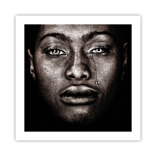 Poster - Un'unica lacrima - 50x50 cm