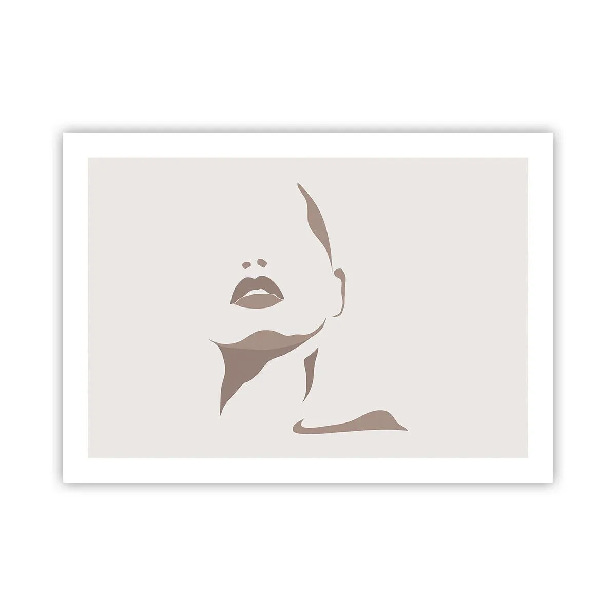 Poster - Fatta di luce e ombra - 70x50 cm
