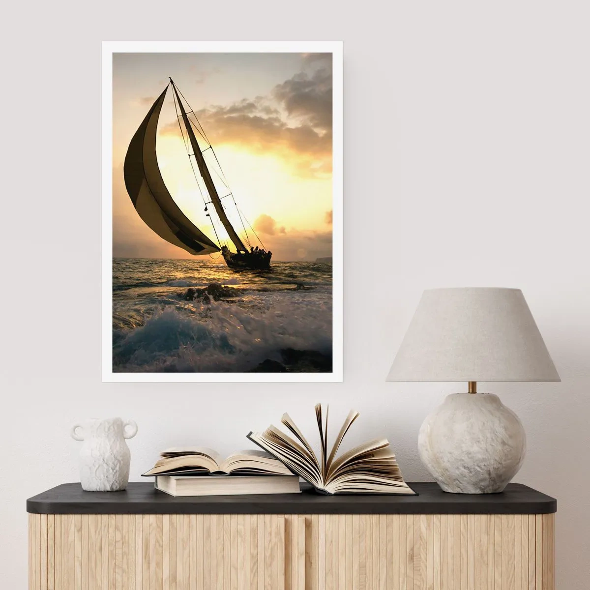 Poster - Con il vento e controvento - 61x91 cm