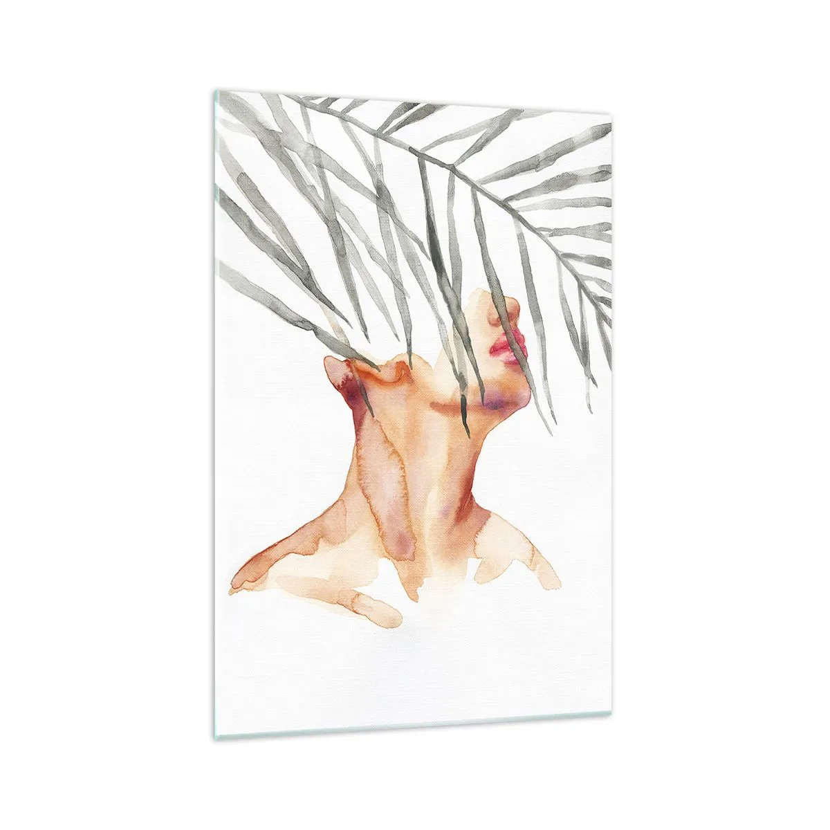 Quadro su vetro - Sentire il polso dei tropici - 70x100 cm