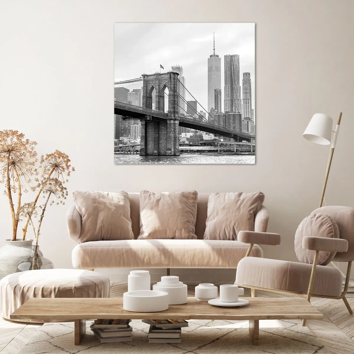 Quadro su tela - Stampe su Tela - Atmosfera di New York - 70x70 cm