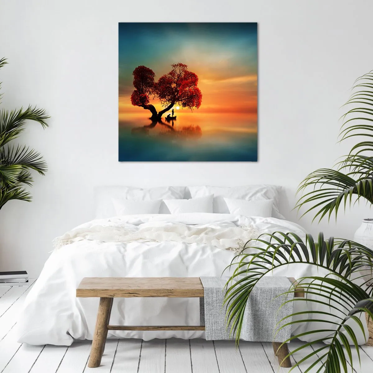 Quadro su tela - Stampe su Tela - Gli esiliati e il silenzio fuori dal mondo - 70x70 cm