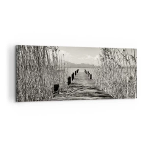 Quadro su tela - Stampe su Tela - Nel silenzio dell'erba - 100x40 cm