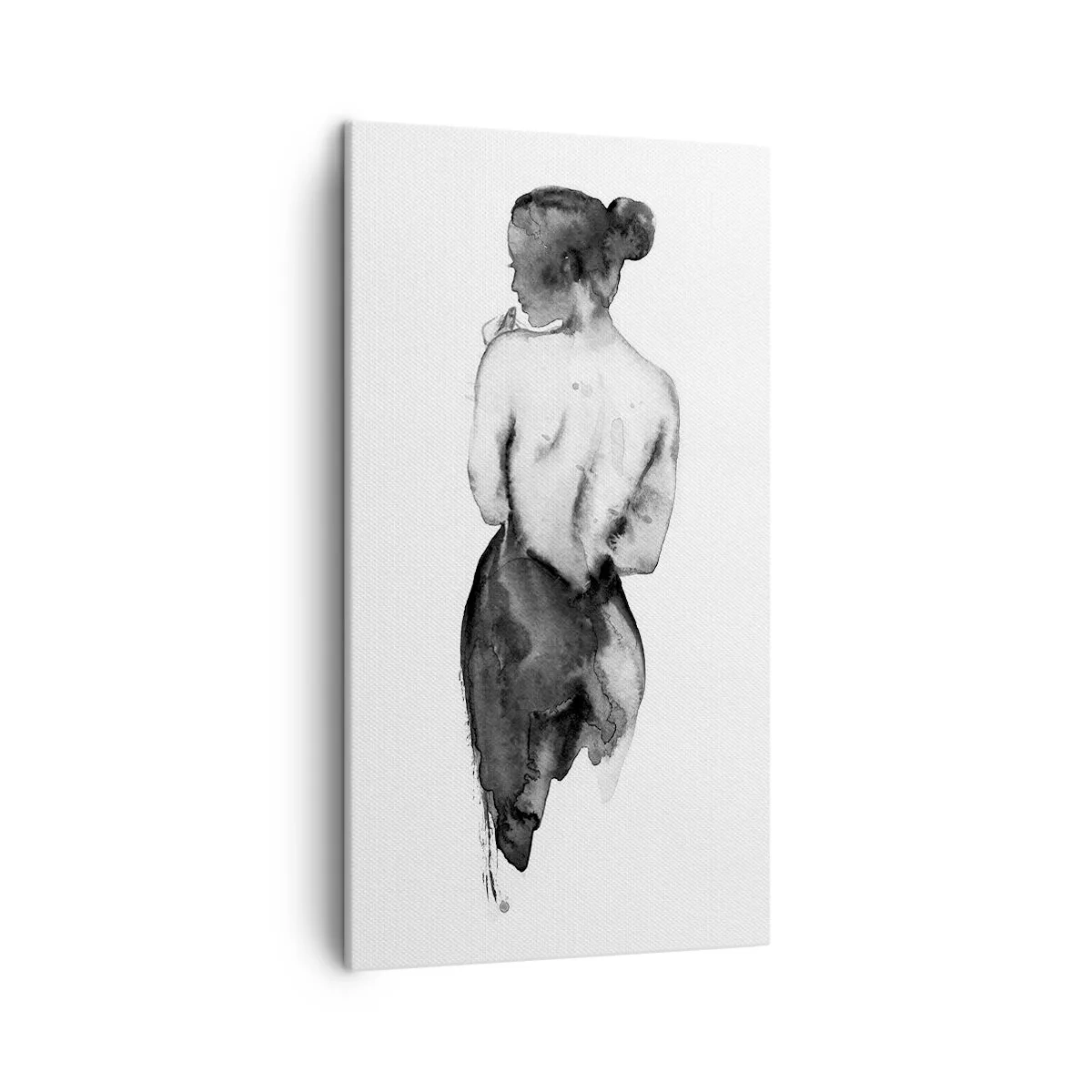 Quadro su tela - Stampe su Tela - Accanto a lei il mondo scompare - 45x80 cm