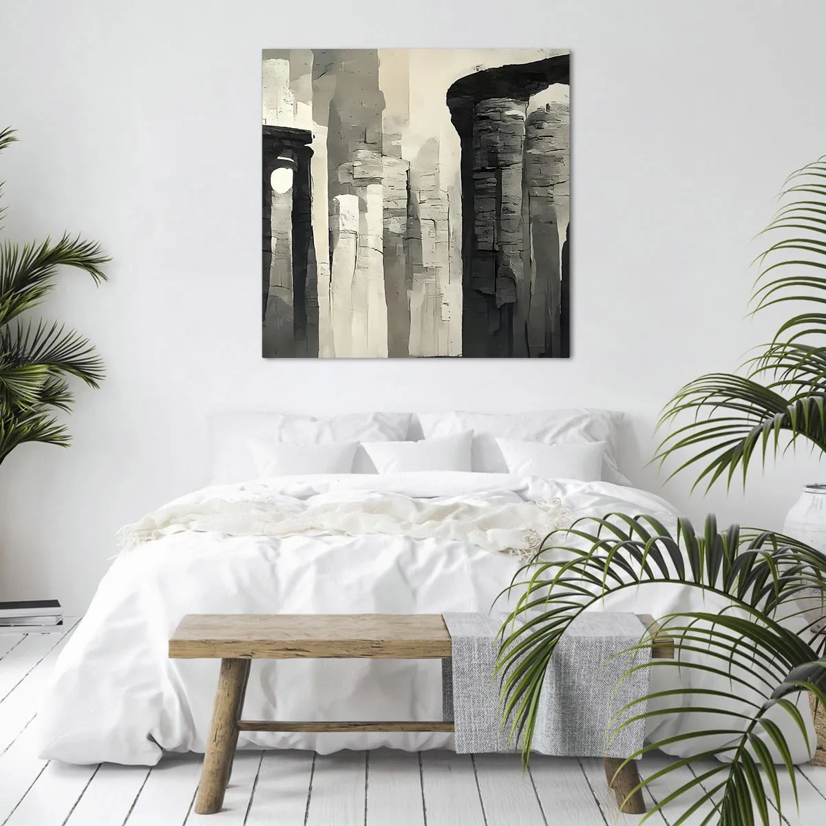 Quadro su tela - Stampe su Tela - La maestà dell'antichità - 40x40 cm