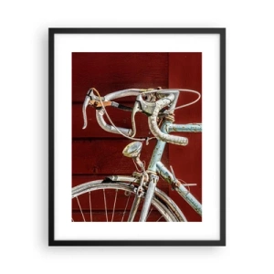 Poster in cornice nera - Creata per la vittoria - 40x50 cm