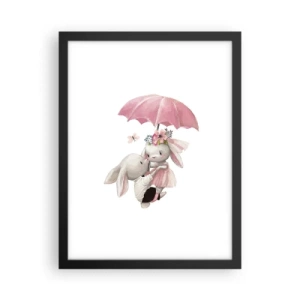 Poster in cornice nera - Questo è proprio amore - 30x40 cm