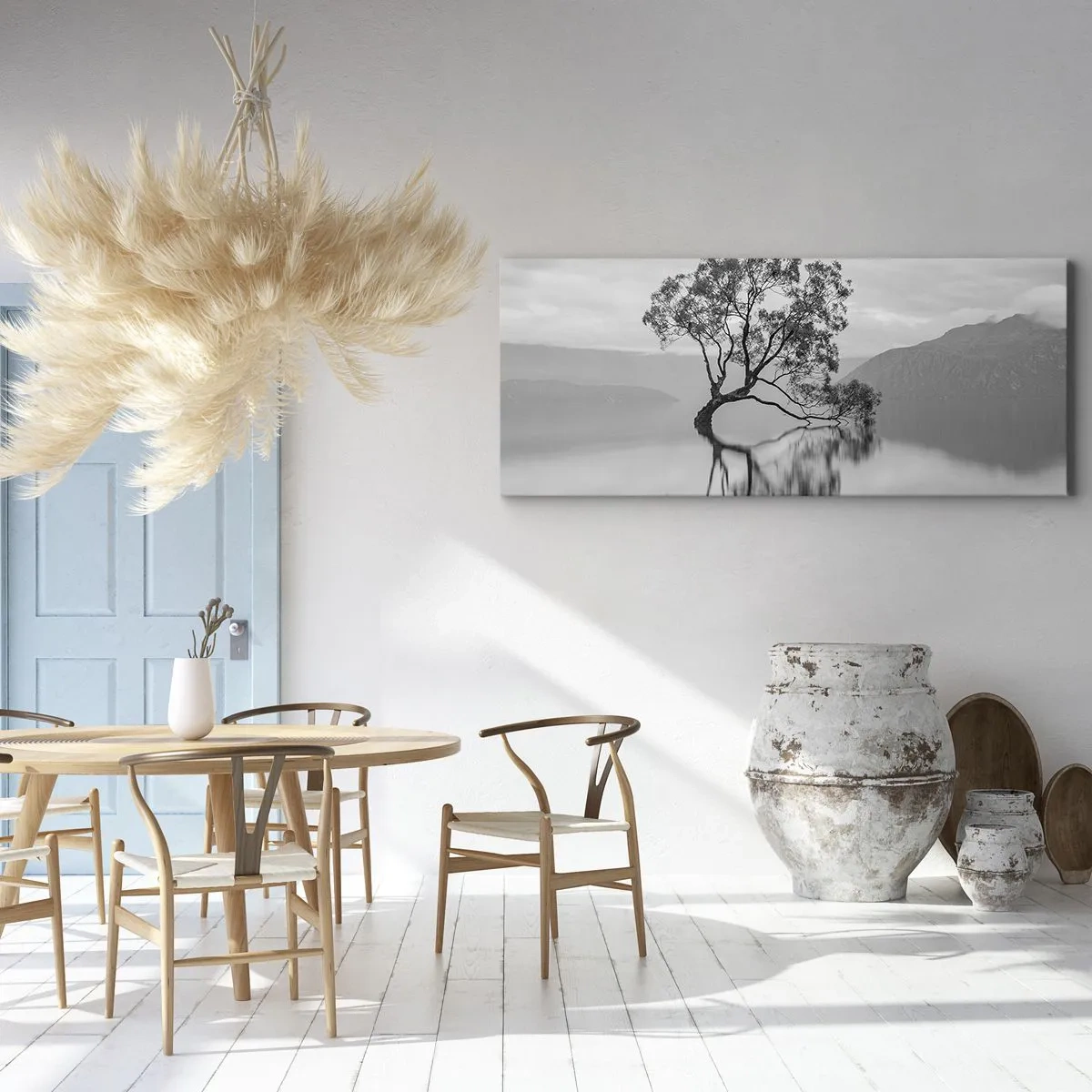 Quadro su tela - Stampe su Tela - C'è un paese così - 90x30 cm