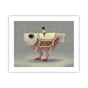 Poster - Il cavaliere del pesce - 50x40 cm