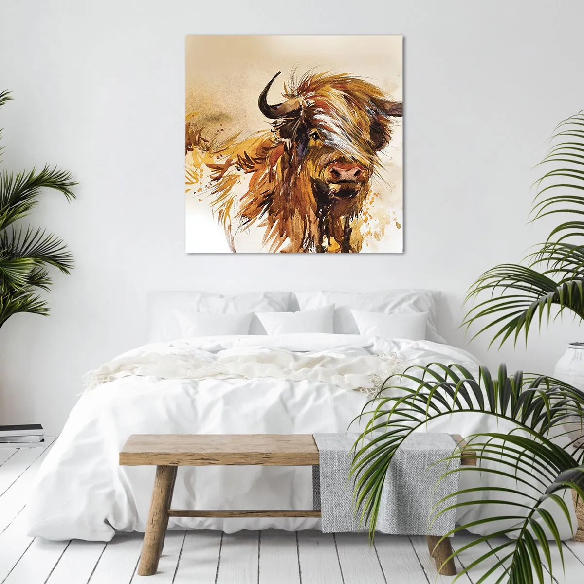 Quadro su tela - Stampe su Tela - L'orgoglio del cacciatore - 50x50 cm