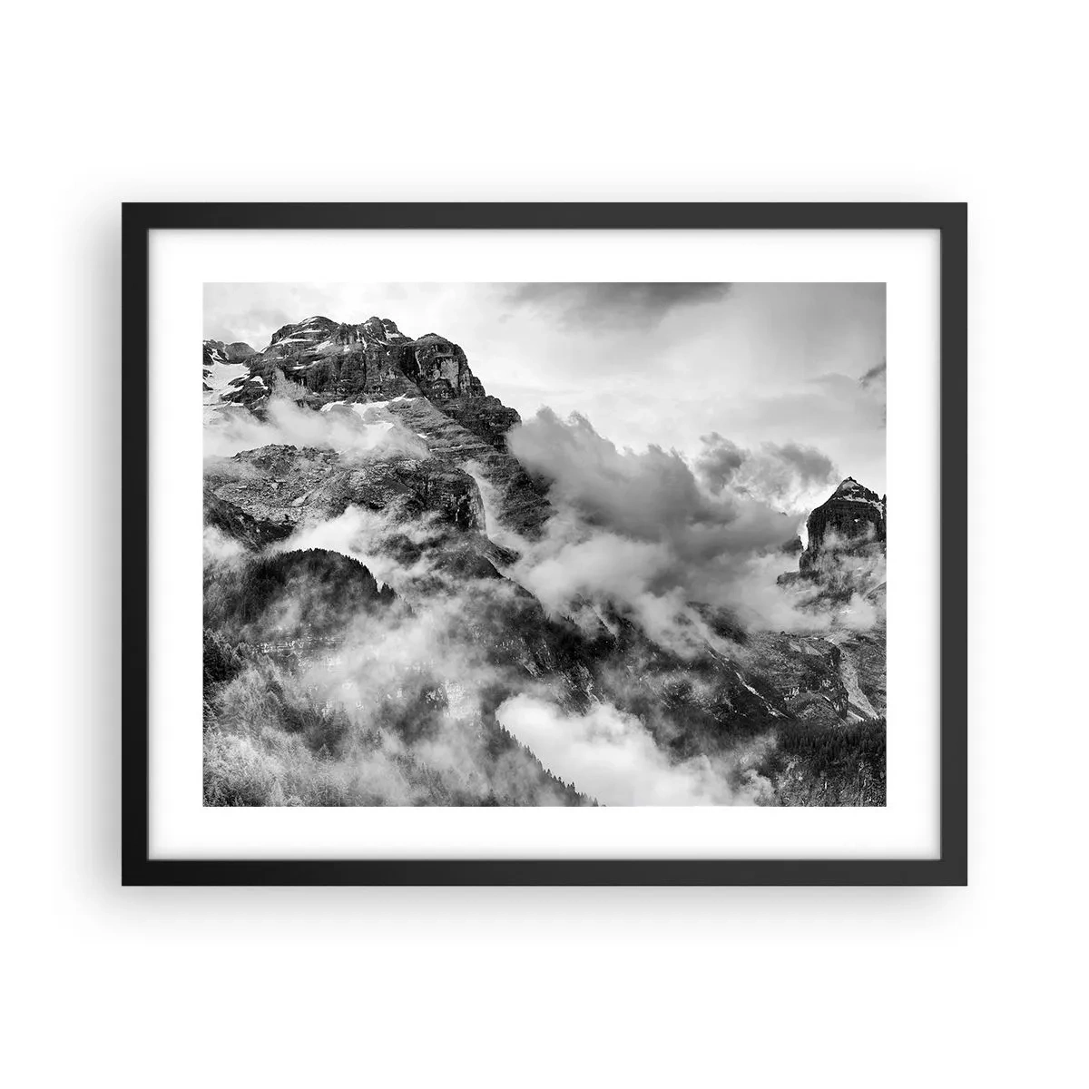 Poster in cornice nera - Belli e terribili - 50x40 cm