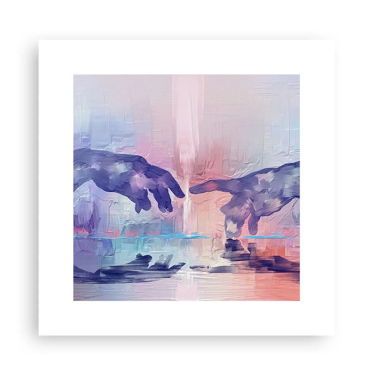 Poster - La scintilla divina della vita - 30x30 cm