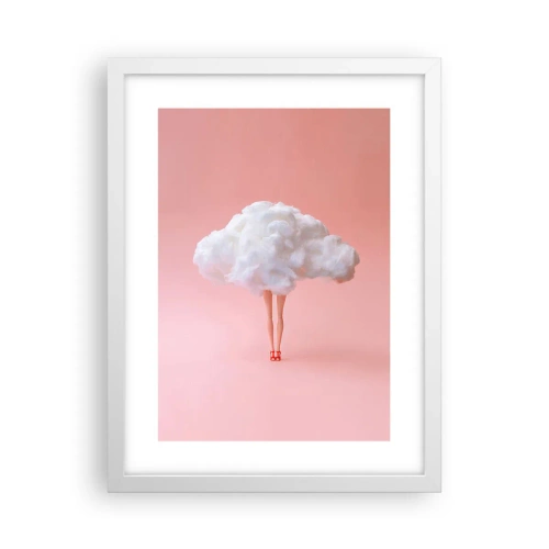 Poster in cornice bianca - Dolce promessa - 30x40 cm