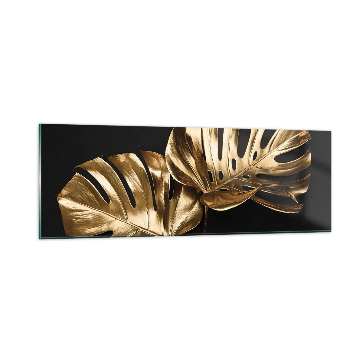 Quadro su vetro - I tesori della natura - 90x30 cm