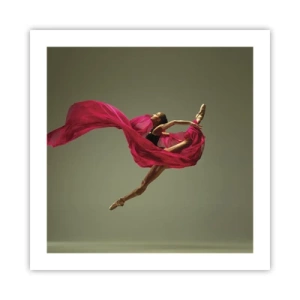 Poster - Fiamma danzante - 50x50 cm