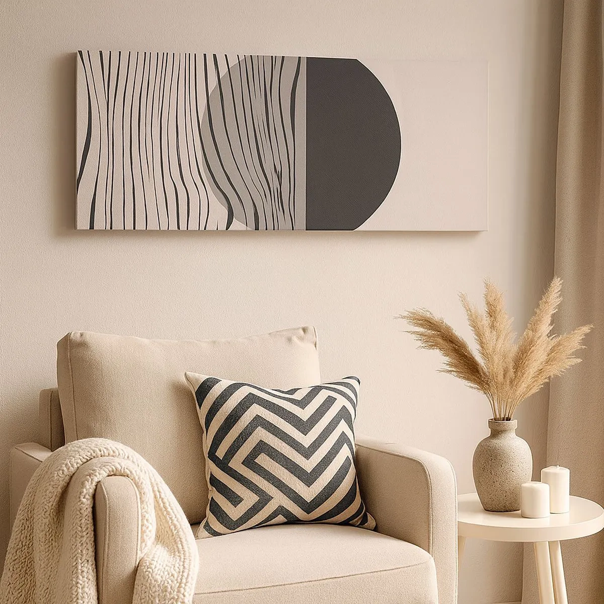 Quadro su tela - Stampe su Tela - Composizione a metà - 100x40 cm