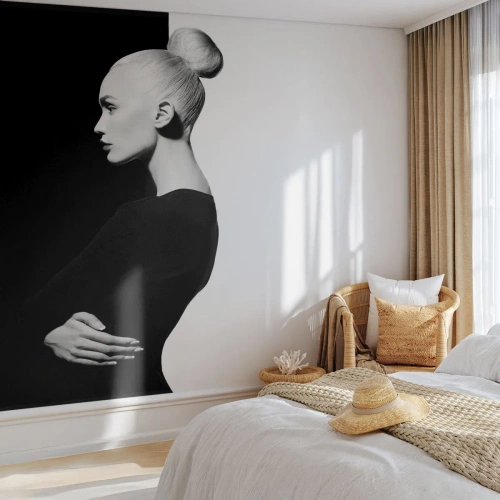 Fotomurali Premium Canvas - Semplicemente donna - Moda, Donna, Elegante - 250x175 cm