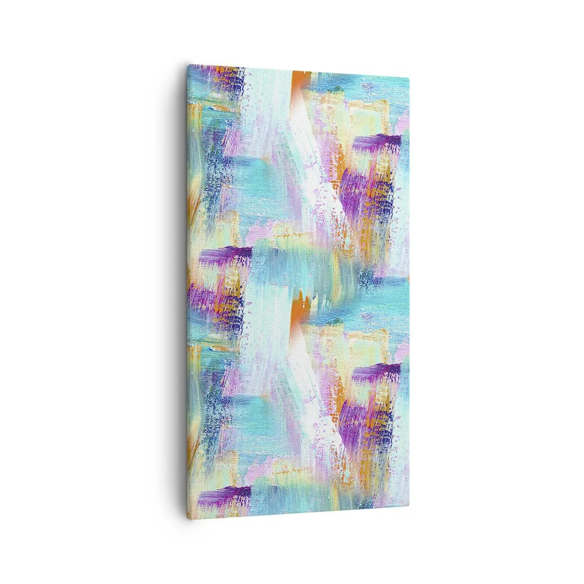 Quadro su tela - Stampe su Tela - Mite intreccio soffuso - 55x100 cm